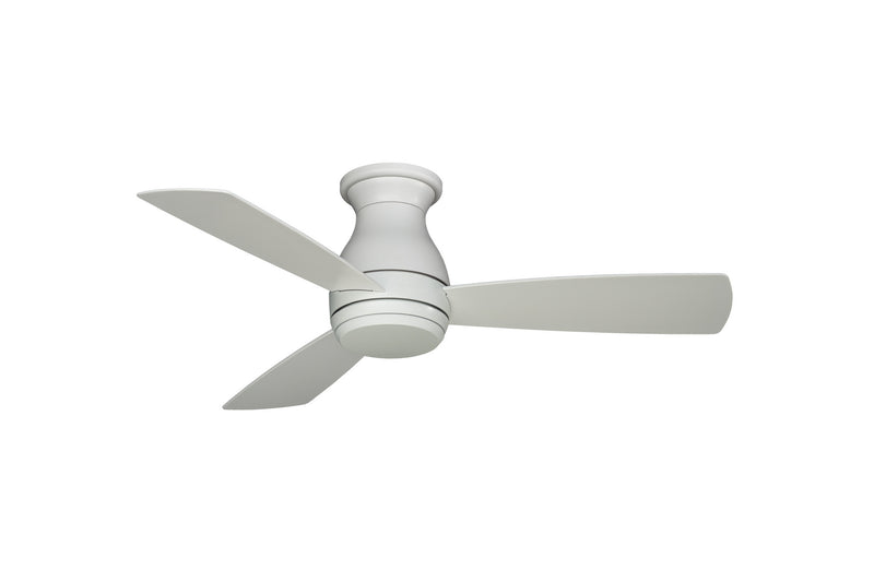 Hugh 44 inch Fan in Matte White with LED Light Kit