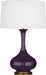 Robert Abbey (AM994) Pike Table Lamp with Pearl Dupoini Fabric Shade
