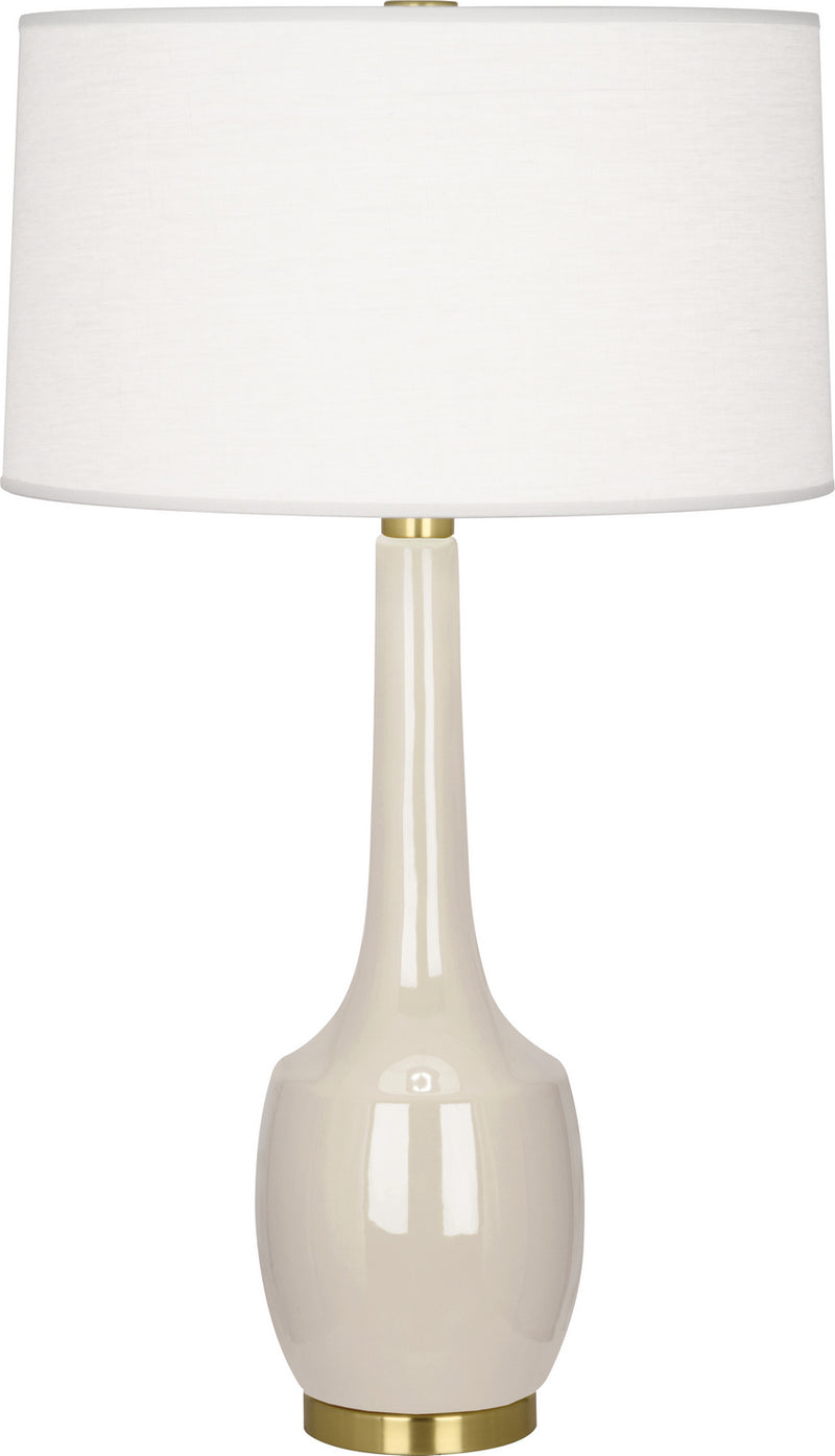 Robert Abbey (BN701) Delilah Table Lamp with Oyster Linen Shade