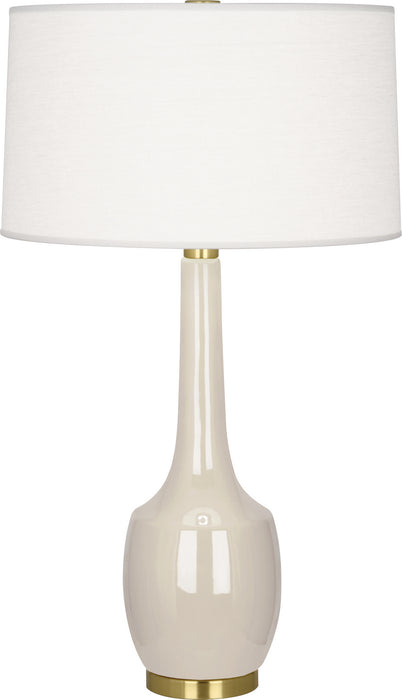 Robert Abbey (BN701) Delilah Table Lamp with Oyster Linen Shade