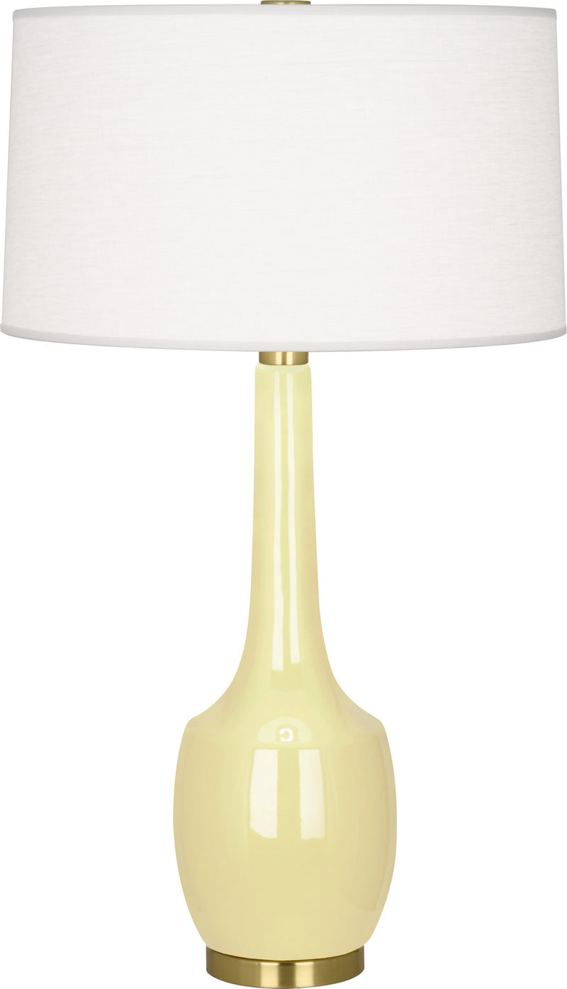 Robert Abbey (BT701) Delilah Table Lamp with Oyster Linen Shade