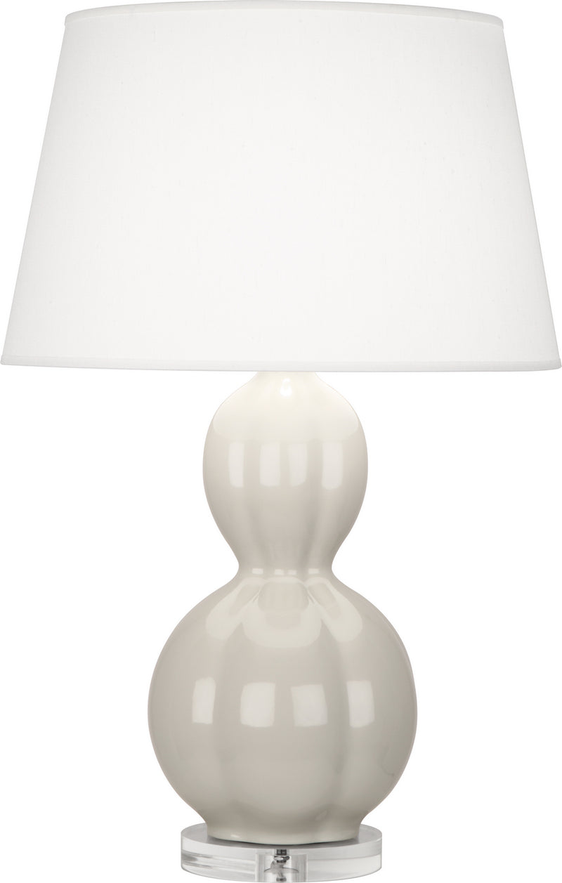 Robert Abbey (BW997) Williamsburg Randolph Table Lamp with Pearl Dupioni Fabric Shade