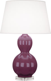 Robert Abbey (CP997) Williamsburg Randolph Table Lamp with Pearl Dupioni Fabric Shade