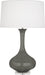 Robert Abbey (CR996) Pike Table Lamp with Pearl Dupoini Fabric Shade