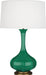 Robert Abbey (EG994) Pike Table Lamp with Pearl Dupoini Fabric Shade