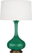 Robert Abbey (EG994) Pike Table Lamp with Pearl Dupoini Fabric Shade