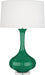 Robert Abbey (EG996) Pike Table Lamp with Pearl Dupoini Fabric Shade