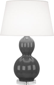 Robert Abbey (LB997) Williamsburg Randolph Table Lamp with Pearl Dupioni Fabric Shade