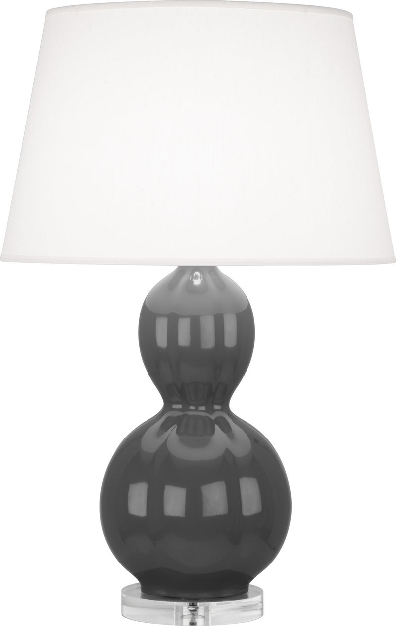 Robert Abbey (LB997) Williamsburg Randolph Table Lamp with Pearl Dupioni Fabric Shade