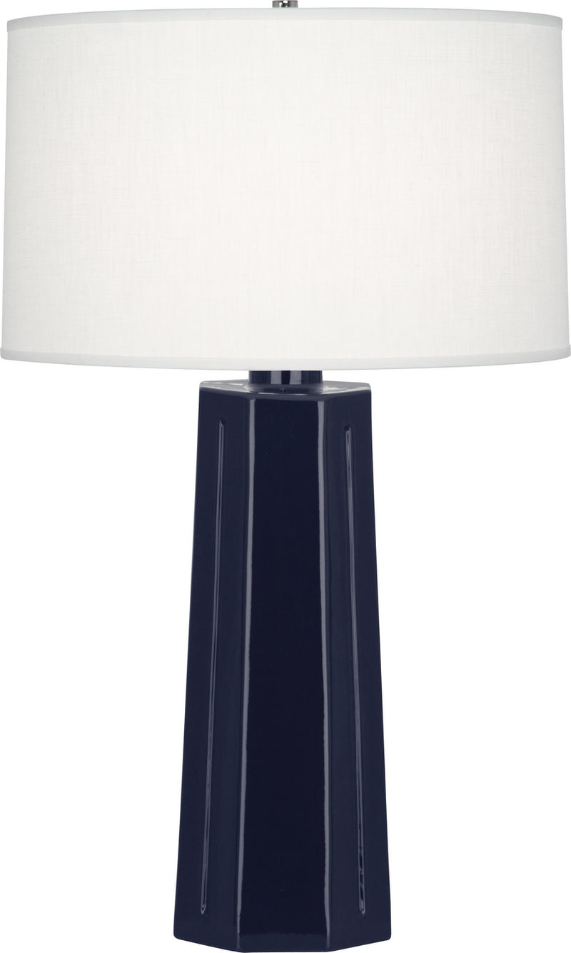 Robert Abbey (MB960) Mason Table Lamp with Oyster Linen Shade