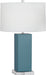 Robert Abbey (OB995) Harvey Table Lamp with Oyster Linen Shade