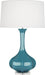 Robert Abbey (OB996) Pike Table Lamp with Pearl Dupoini Fabric Shade