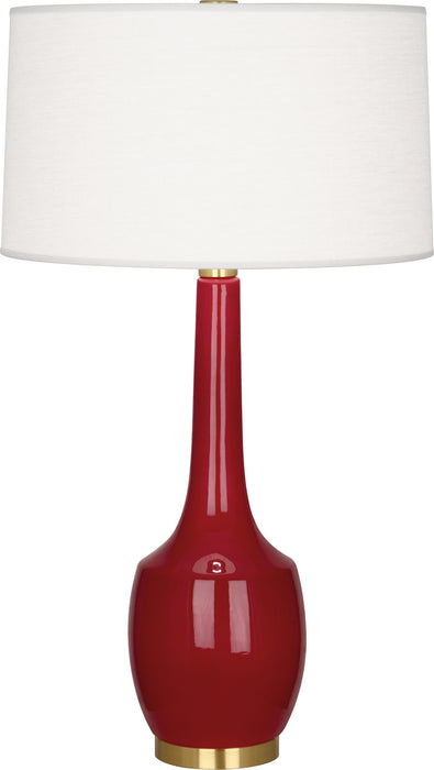 Robert Abbey (OX701) Delilah Table Lamp with Oyster Linen Shade