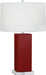 Robert Abbey (OX995) Harvey Table Lamp with Oyster Linen Shade