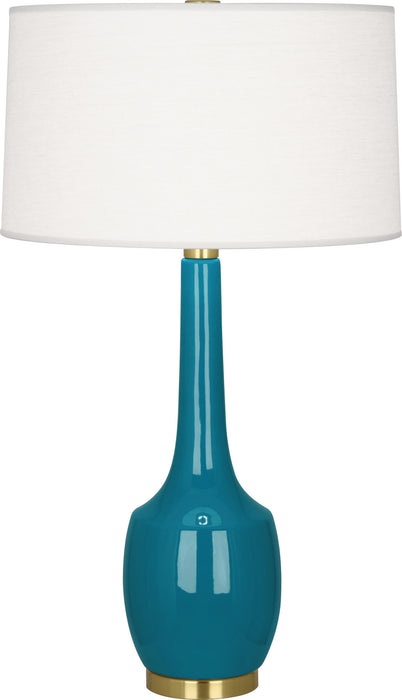 Robert Abbey (PC701) Delilah Table Lamp with Oyster Linen Shade