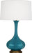 Robert Abbey (PC994) Pike Table Lamp with Pearl Dupoini Fabric Shade