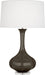 Robert Abbey (TE996) Pike Table Lamp with Pearl Dupoini Fabric Shade