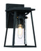 Lanister Court 1-Light Outdoor Wall Sconce in Coal - Lamps Expo