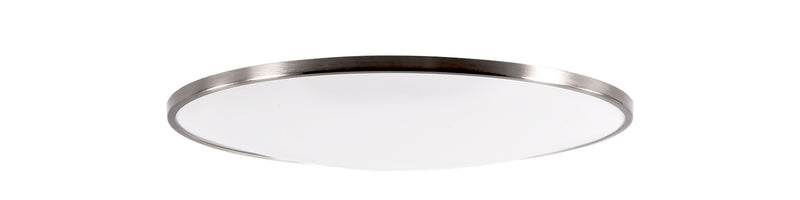 Puck LED Flush Mount in Brushed Nickel - Lamps Expo