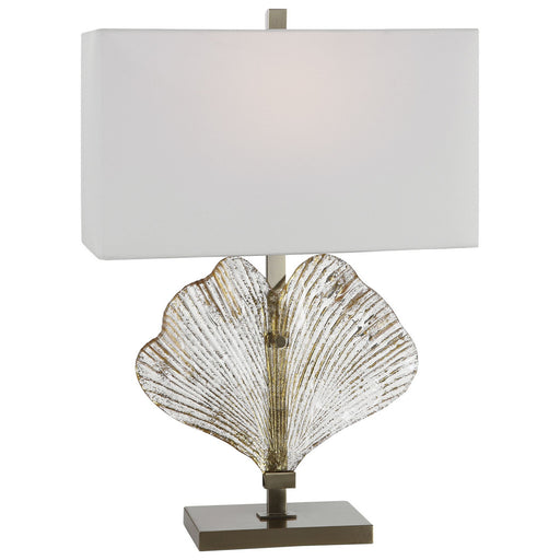 Anara Glass Leaf Table Lamp Designed by Jim Parsons - Lamps Expo