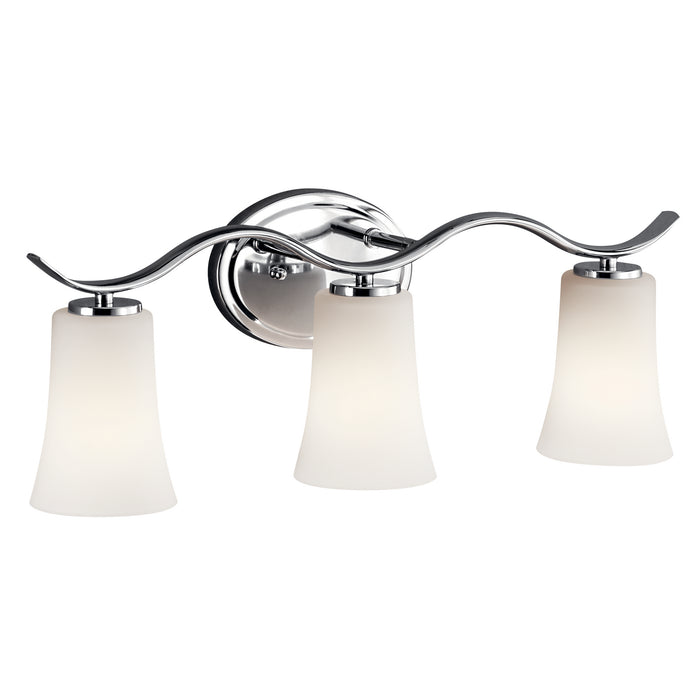 Armida Bath Sconce 3-Light LED in Chrome