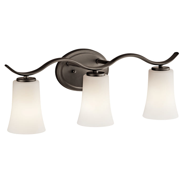 Armida Bath Sconce 3-Light LED in Olde Bronze