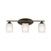 Eileen Bath Sconce 3-Light LED in Olde Bronze