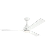Kosmus 52 Inch Kosmus Fan LED in Matte White