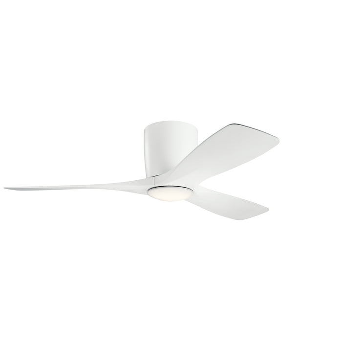 Volos LED 48" Ceiling Fan in Matte White - Lamps Expo