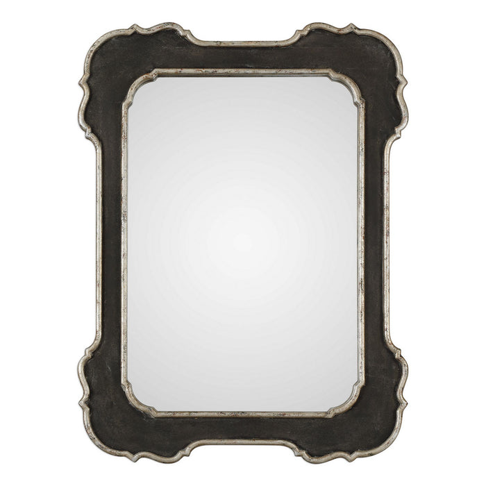 Uttermost's Bellano Aged Black Mirror Designed by David Frisch