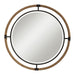 Uttermost's Melville Coastal Round Mirror Designed by Grace Feyock