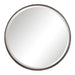 Uttermost's Ada Round Steel Mirror Designed by John Kowalski