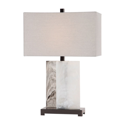 Uttermost's Vanda Stone Table Lamp Designed by Renee Wightman