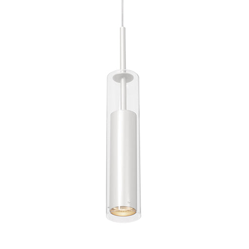 Jarvis Down Pendant in WHITE