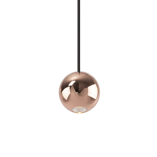 Exo Down Pendant in Copper