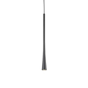 Taper Down Pendant in Black