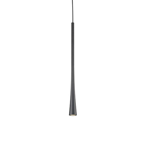 Taper Down Pendant in Black