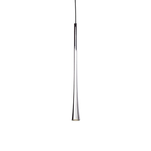 Taper Down Pendant in Chrome