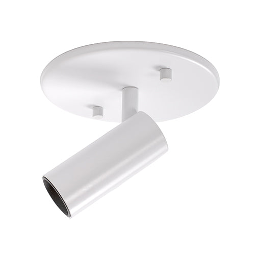 Downey Semi-Flush in White