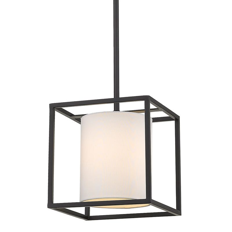 Manhattan Mini Pendant (Convertible) in Matte Black