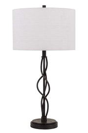 CAL Lighting (BO-2857TB) Uni-Pack 1-Light Table Lamp
