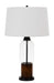 CAL Lighting (BO-2862TB) Uni-Pack 1-Light Table Lamp