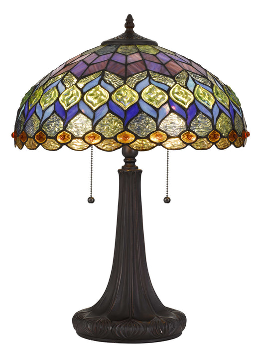 CAL Lighting (BO-2901TB) Tiffany Table Lamp