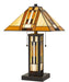 CAL Lighting (BO-2902TB) Tiffany Table Lamp with Night Light
