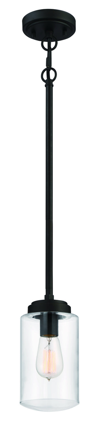 Crosspoint 1-Light Pendant in Espresso