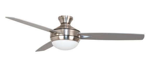 Targas 52" Ceiling Fan in Brushed Polished Nickel
