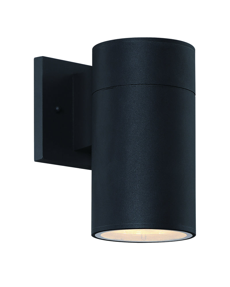 Pillar 1-Light Wall Mount in Textured Matte Black
