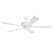 Basics Pro Patio 52 Inch Basics Pro Patio Fan in Matte White