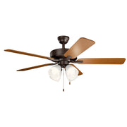 Basics Pro Premier 52 Inch Basics Pro Premier Fan in Satin Natural Bronze