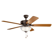 Basics Pro Select 52 Inch Basics Pro Select Fan in Satin Natural Bronze
